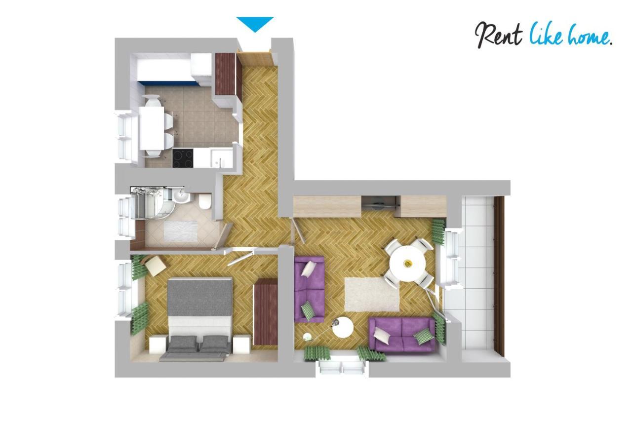 Rent Like Home - Bulwary III ザコパネ エクステリア 写真